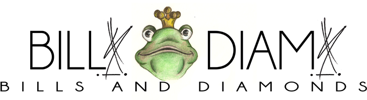 Recovered Bills and Diamonds wordmark